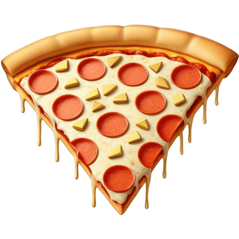 Pizza with gold bars emoji