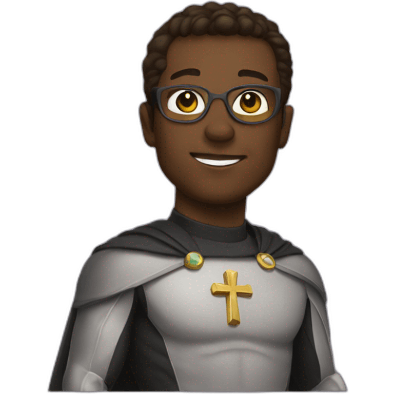 catholic super hero emoji