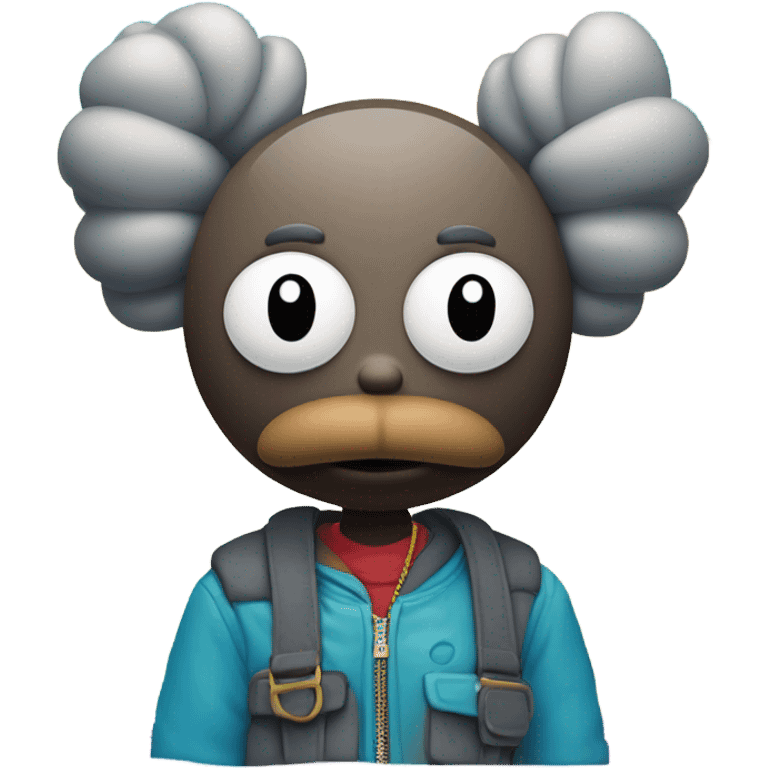 kaws  emoji