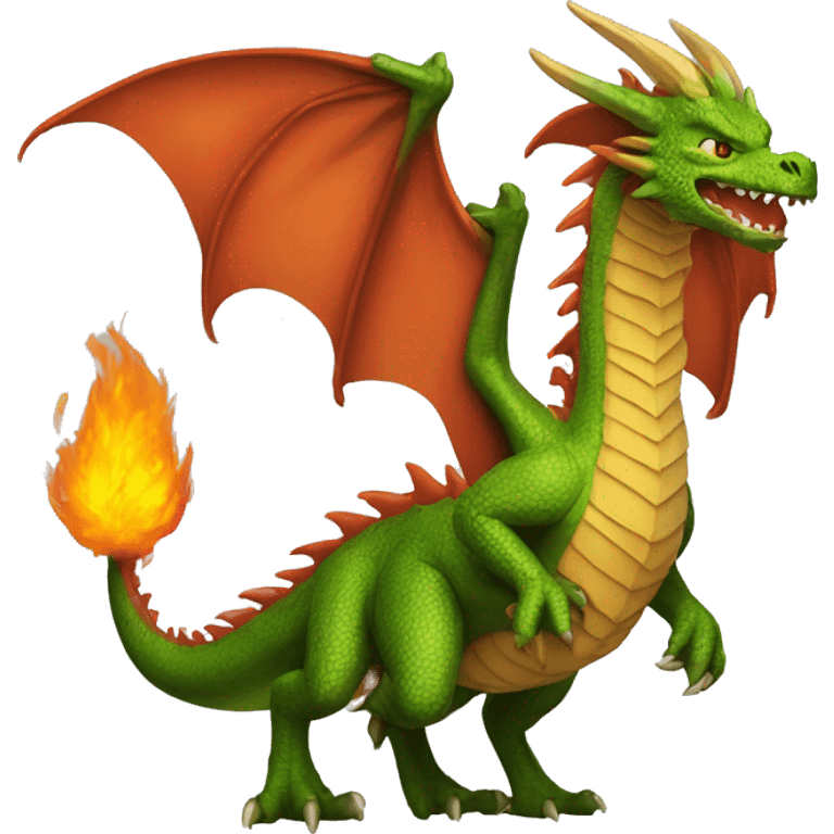 dragon de feu emoji