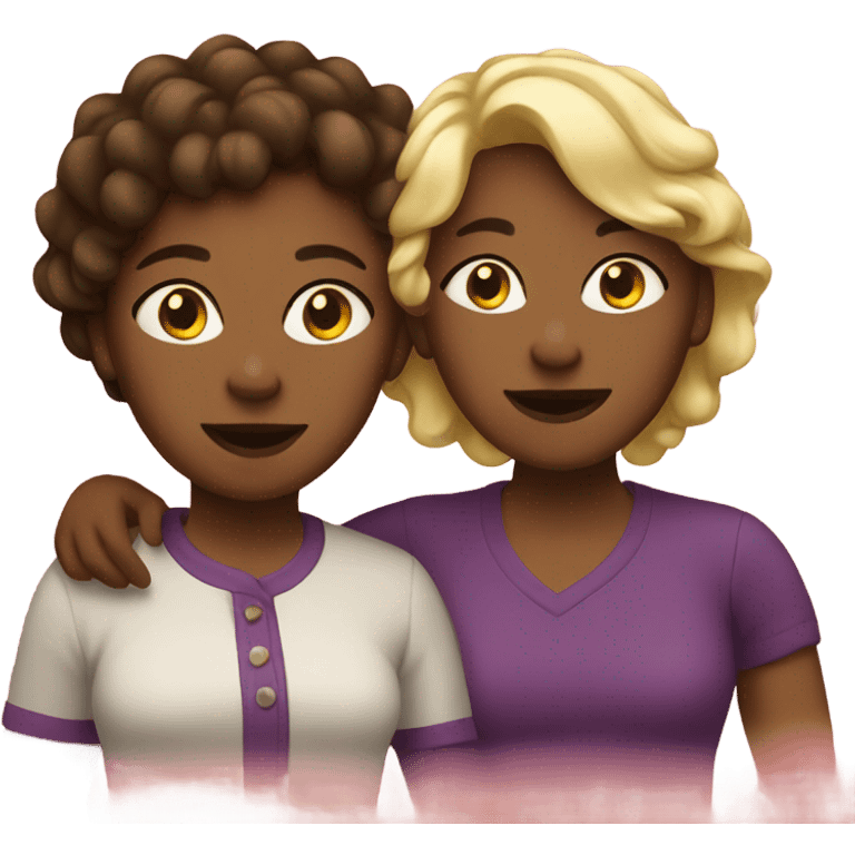 lesbian family  emoji