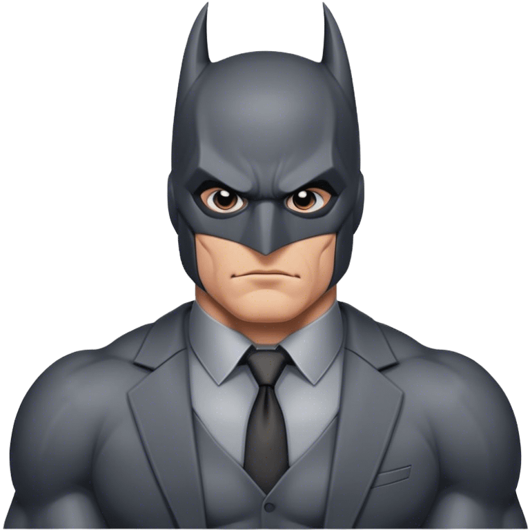 Bat Man emoji