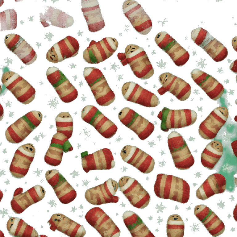 Christmas blanket emoji