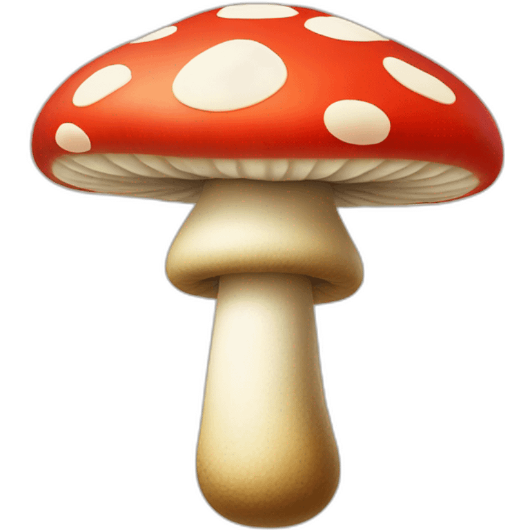 Toadstool from Mario bros. emoji