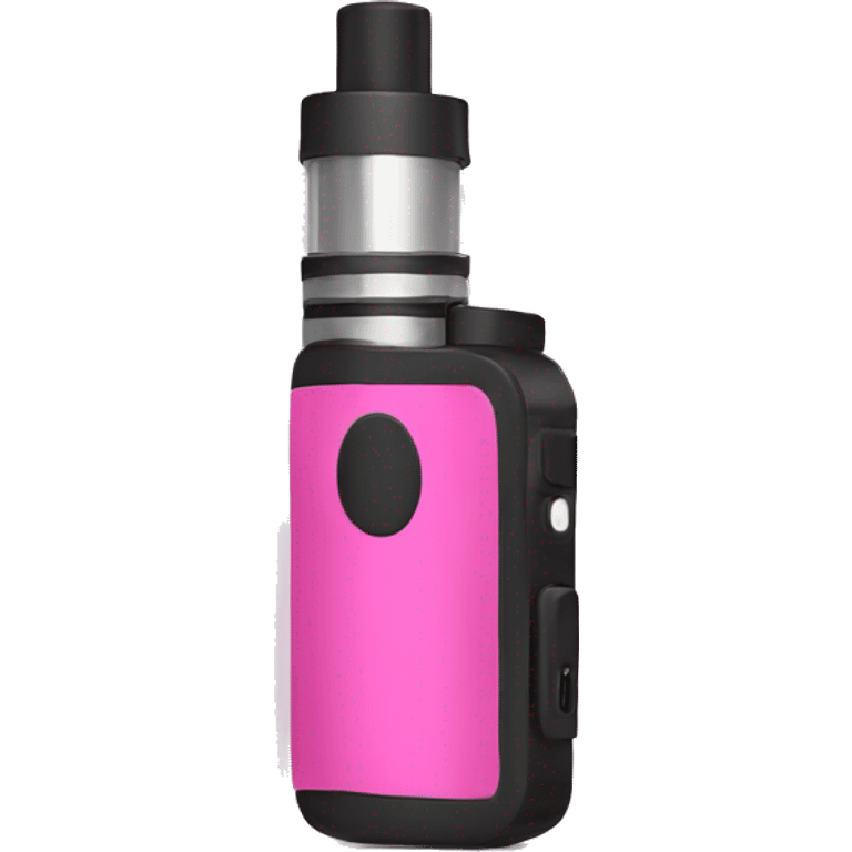 Pink vape emoji