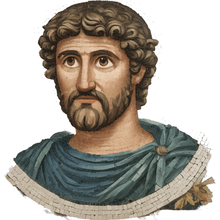 Flavius Belisarius ravenna mosaic emoji