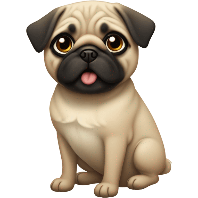 pug perro  emoji