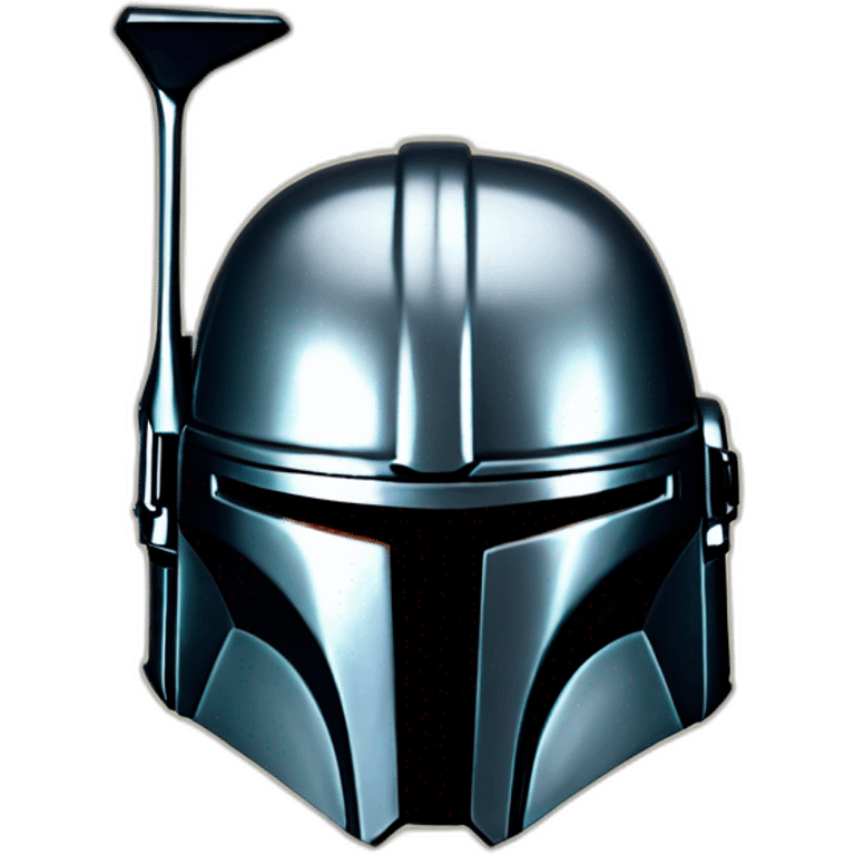 mandalorian shinny helmet emoji