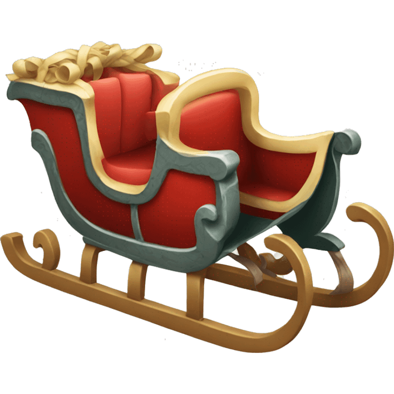 Sleigh emoji