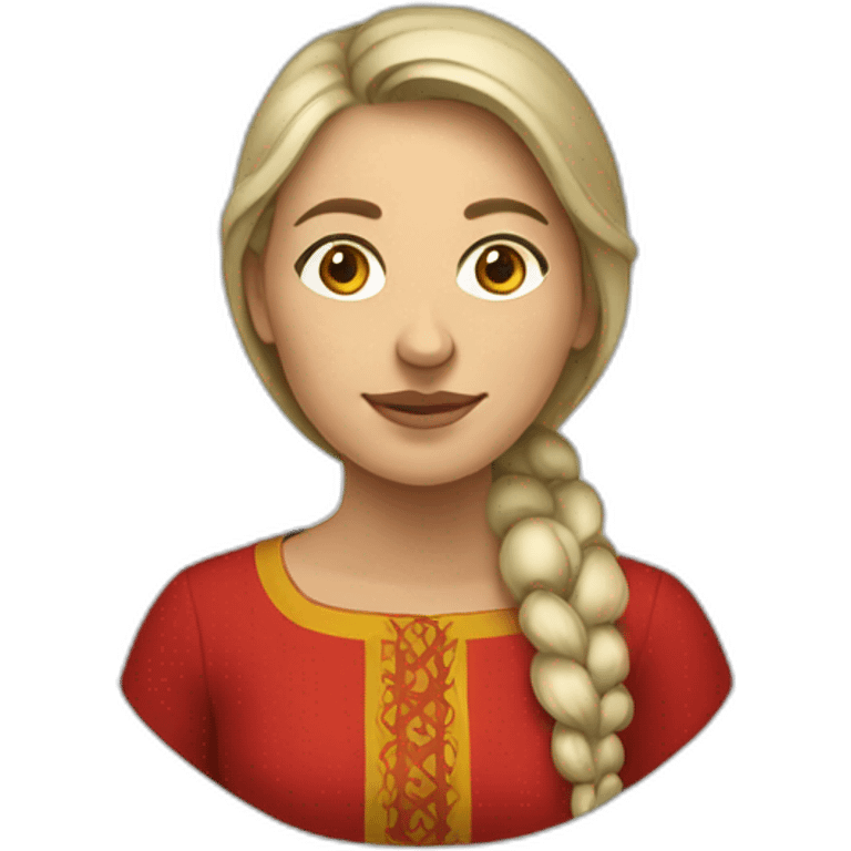 Lithuanian woman emoji