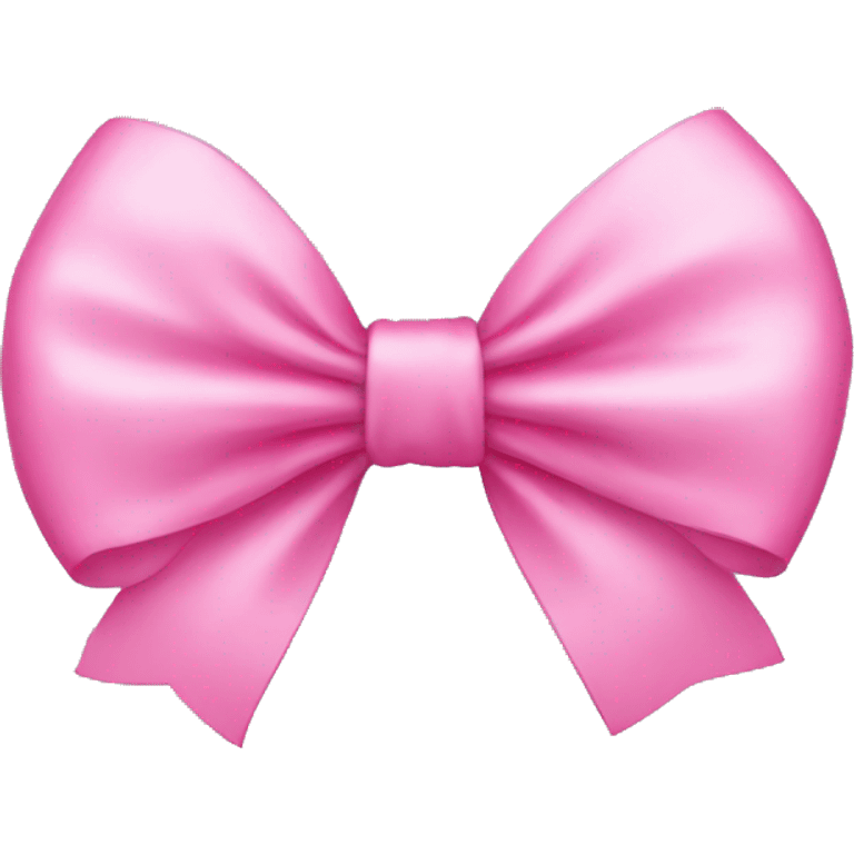 Pink bow emoji