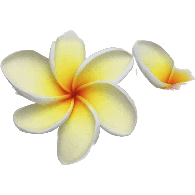 Frangipani emoji