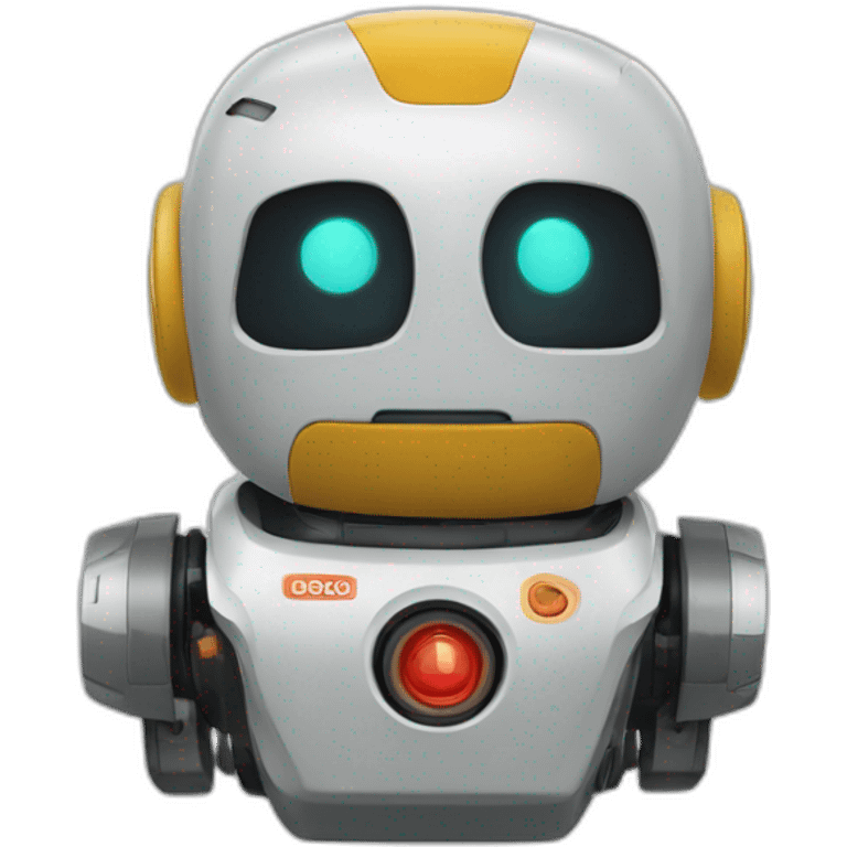 oso robot mojandose emoji