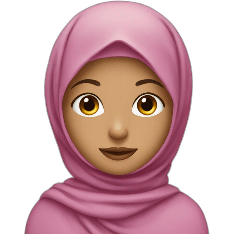 Girl with hijab emoji