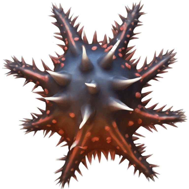 crown-of-thorns starfish emoji