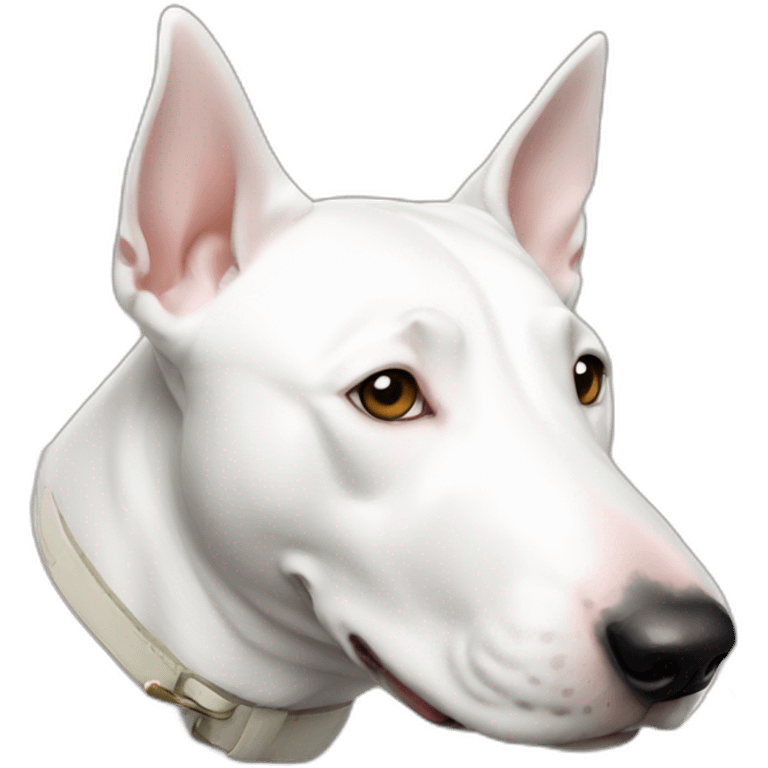 bull-terrier blanc emoji