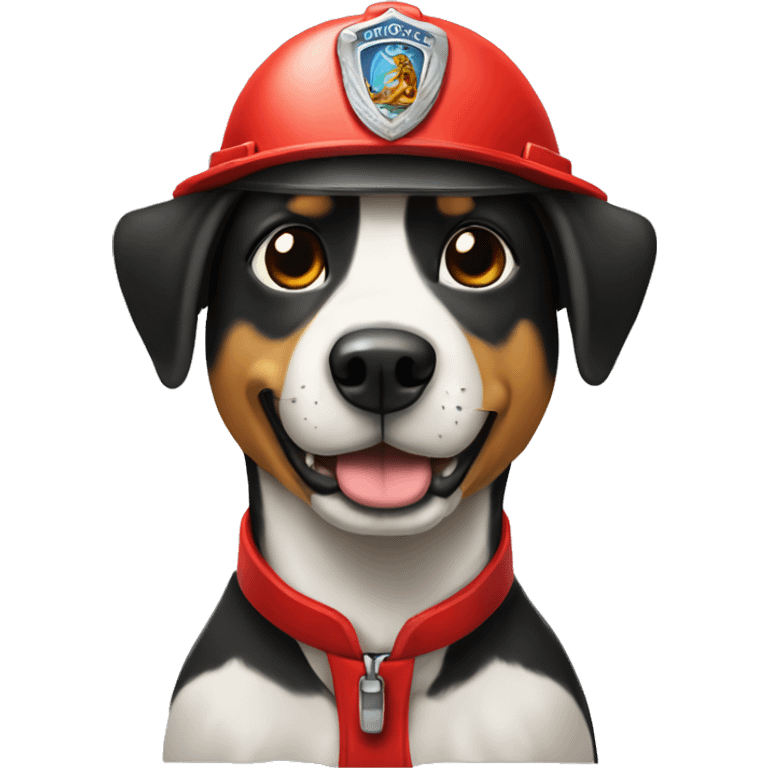 Perro bombero  emoji