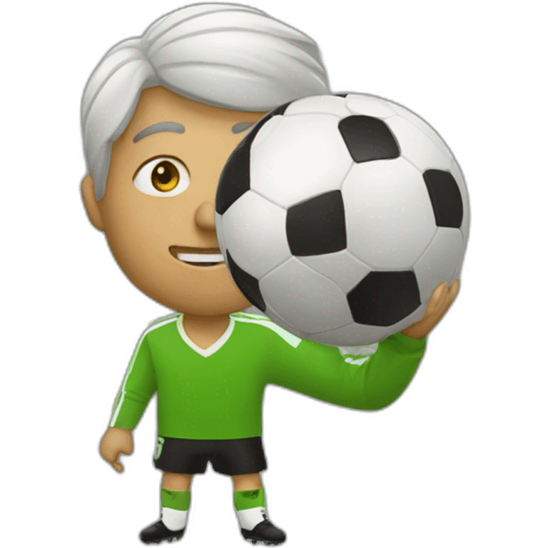 soccer fan emoji