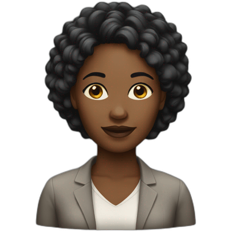 black woman emoji