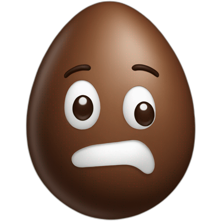 chocolate egg emoji