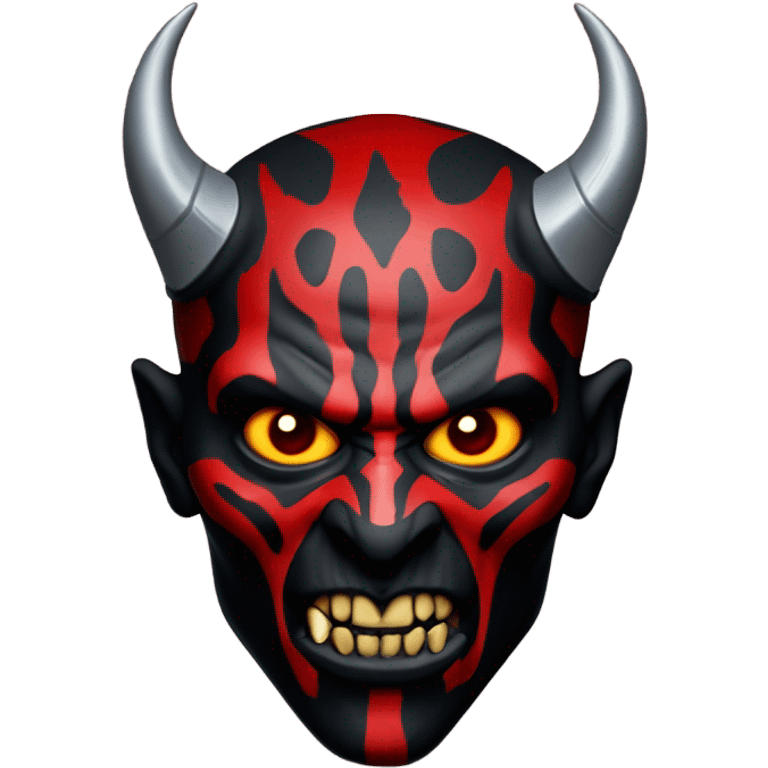 Darth Maul Demon Skull emoji