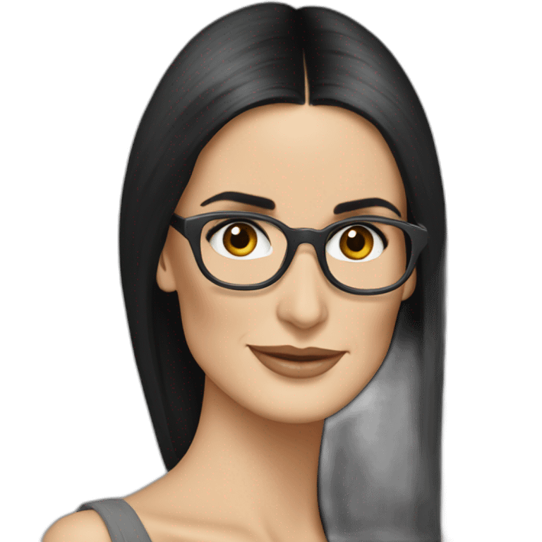 Demi Moore emoji