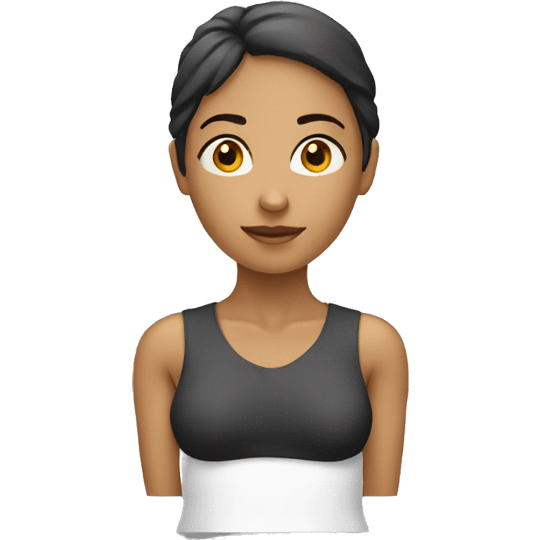 A women top anatomy for educational purposes emoji