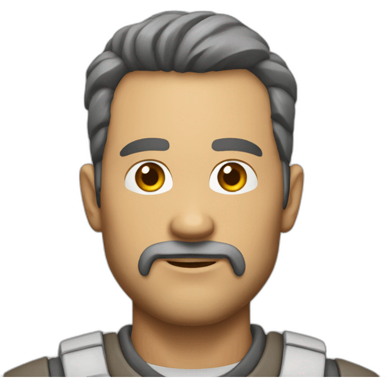 basic game character template, man, front, FS emoji