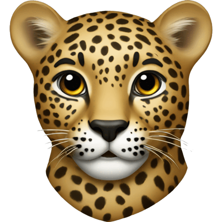 leopard heart emoji