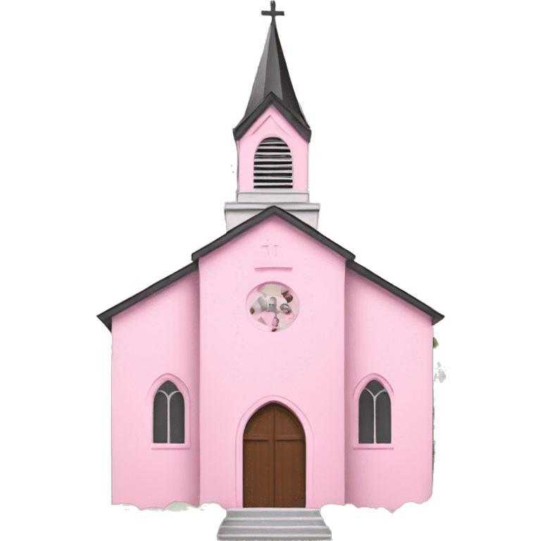 baby pink church emoji