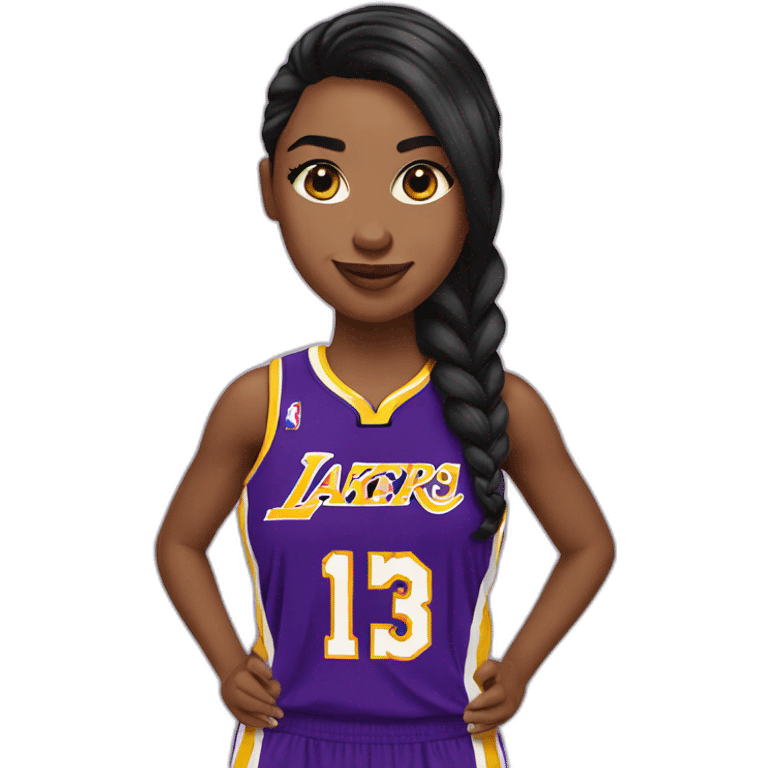 lakers girl emoji