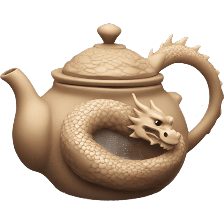 Yixing dragon teapot  emoji