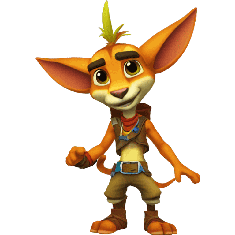 daxter from videogame jak and daxter emoji