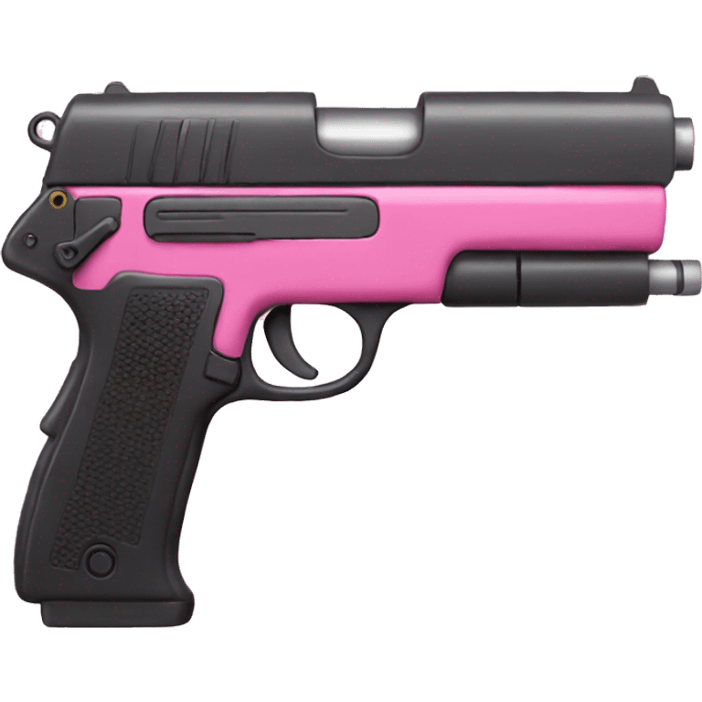 pink gun emoji