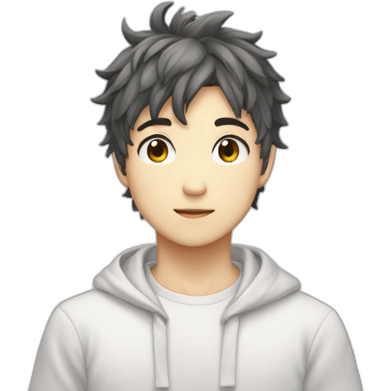 Manga boy emoji