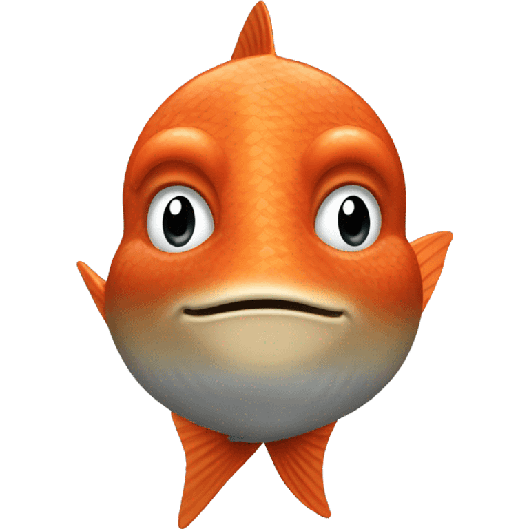 mémoie de poisson rouge emoji