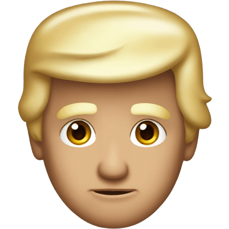 Trump headshot emoji