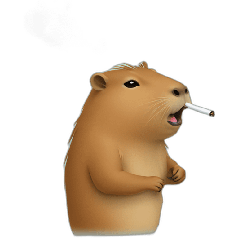 capybara smoking emoji