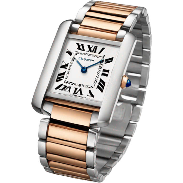 Cartier tank watch emoji