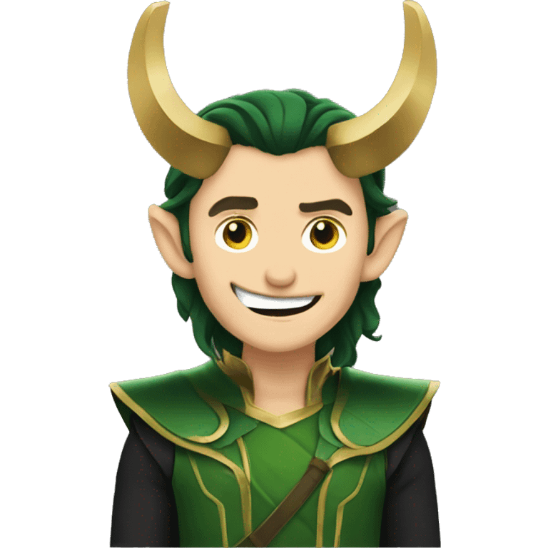 Loki happy emoji