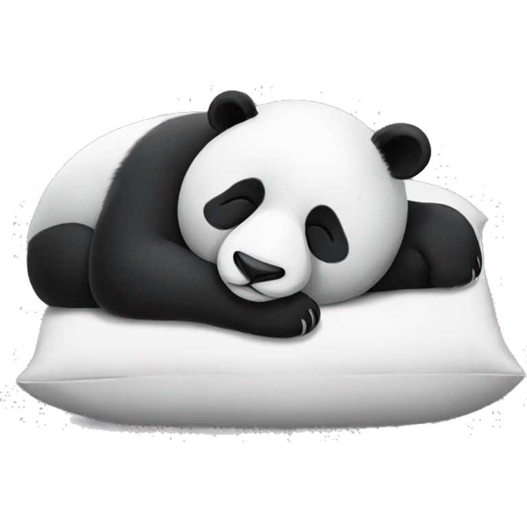 panda sleeping  emoji