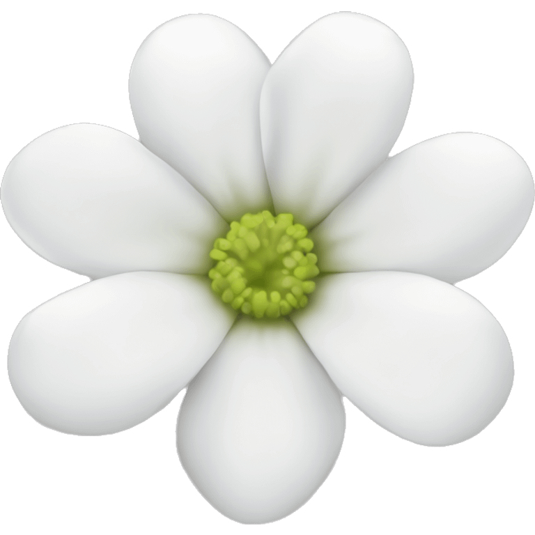 White flower  emoji