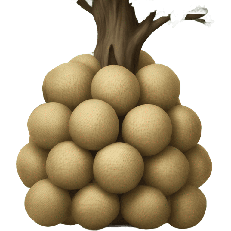 tree of sack of balls emoji