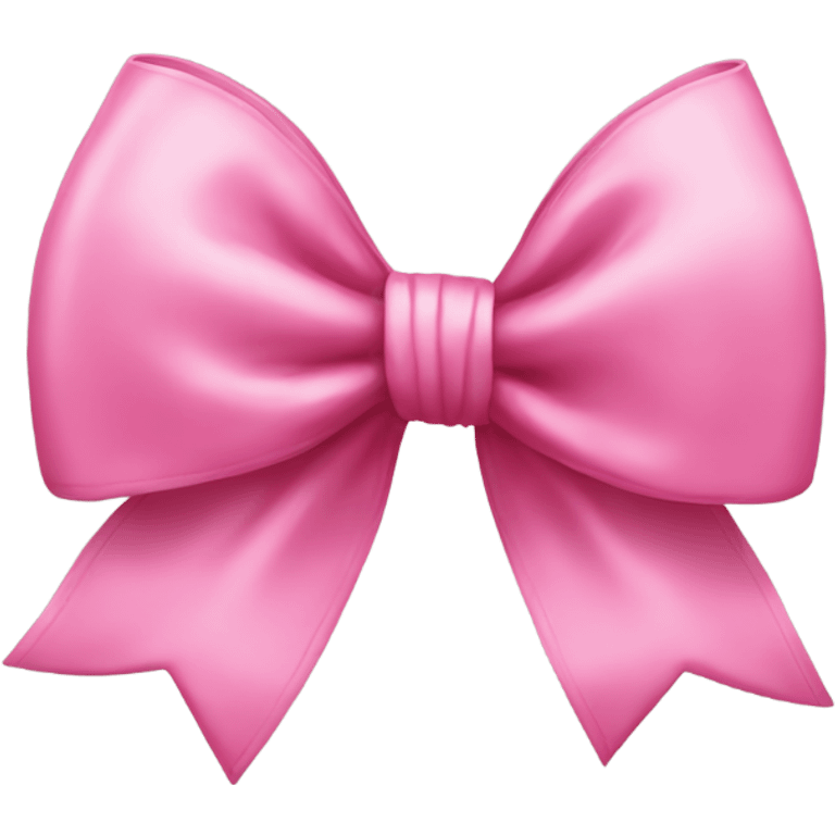 pink bow emoji