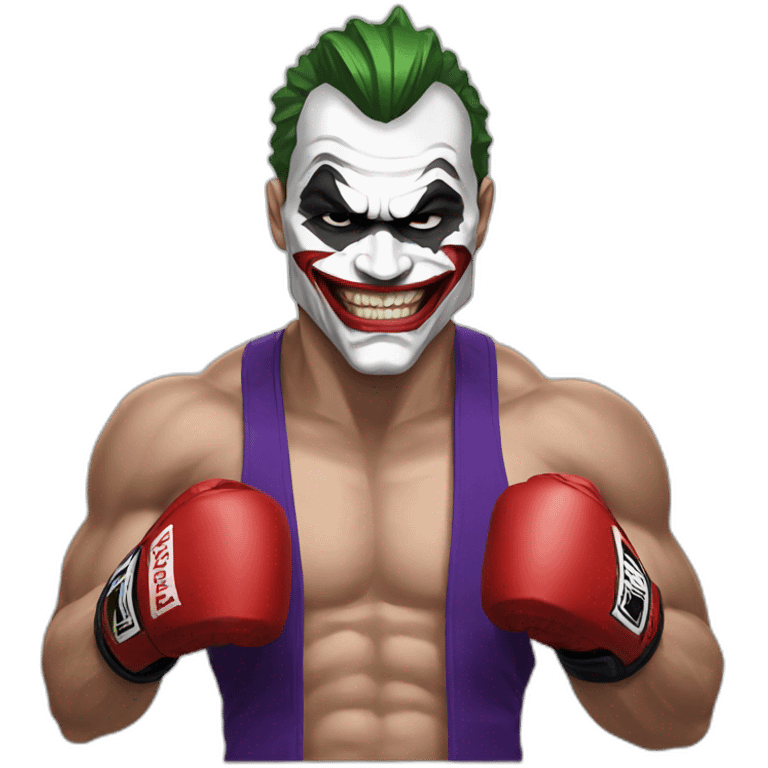 joker MMA Fighter  emoji