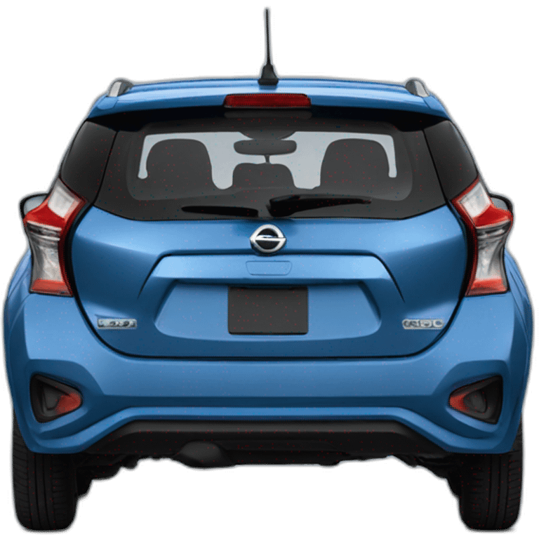 Nissan kick color blue electric emoji