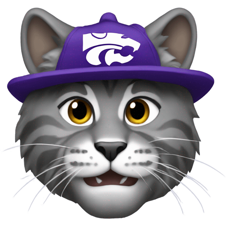 Kansas State Wildcat emoji