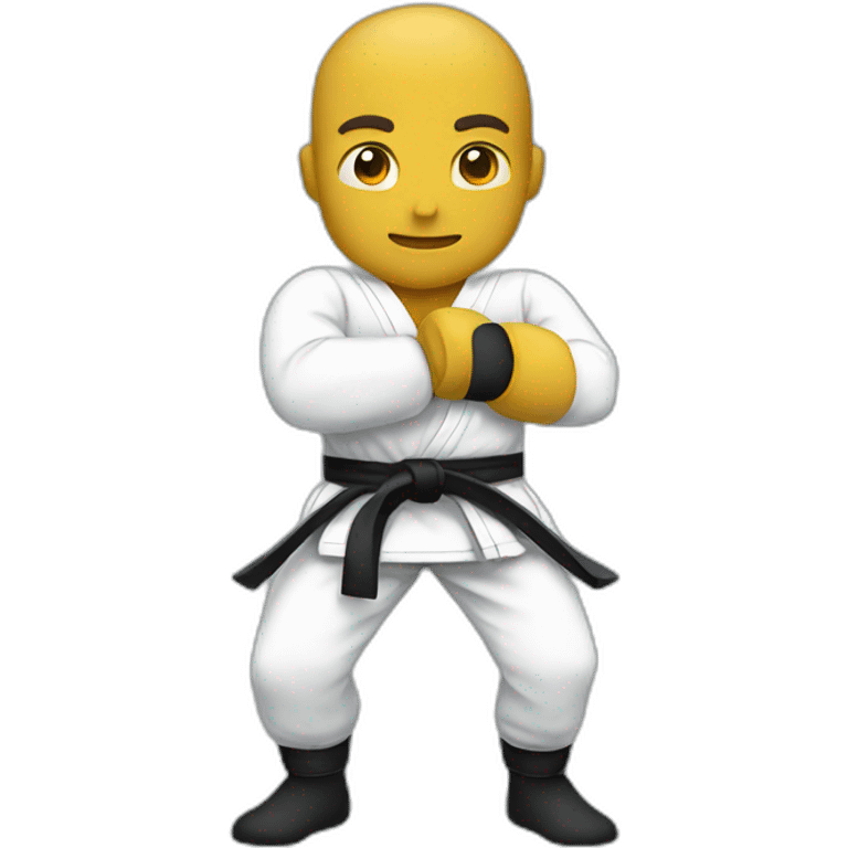 Grappling fighter emoji