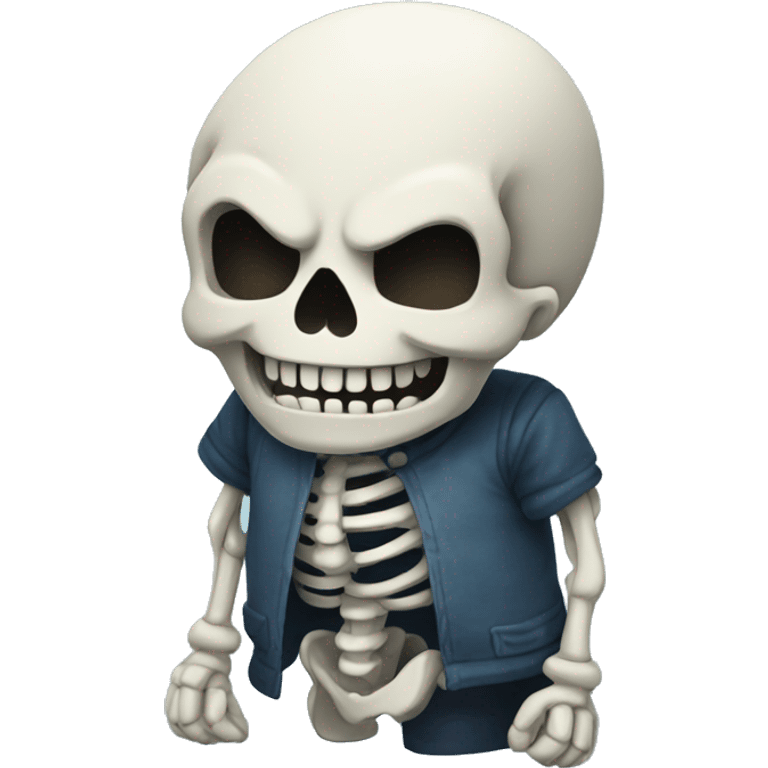 sans the skeleton from undertale emoji