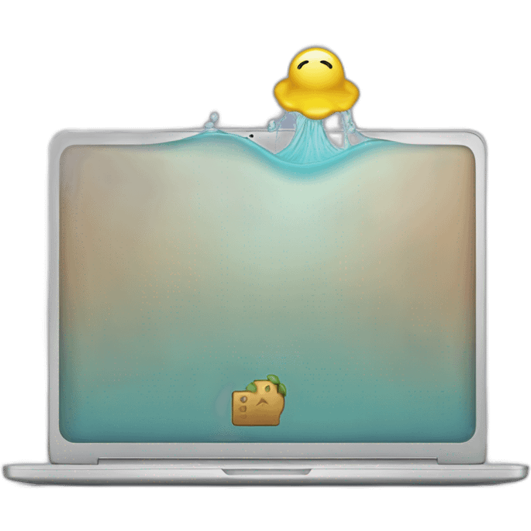 laptop aquarius emoji